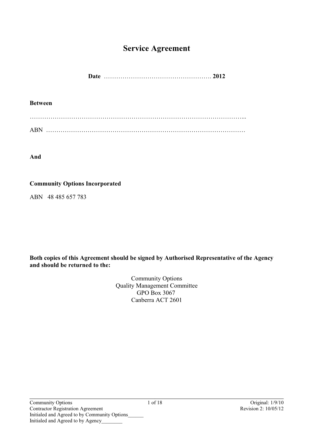 Service Agreement s7