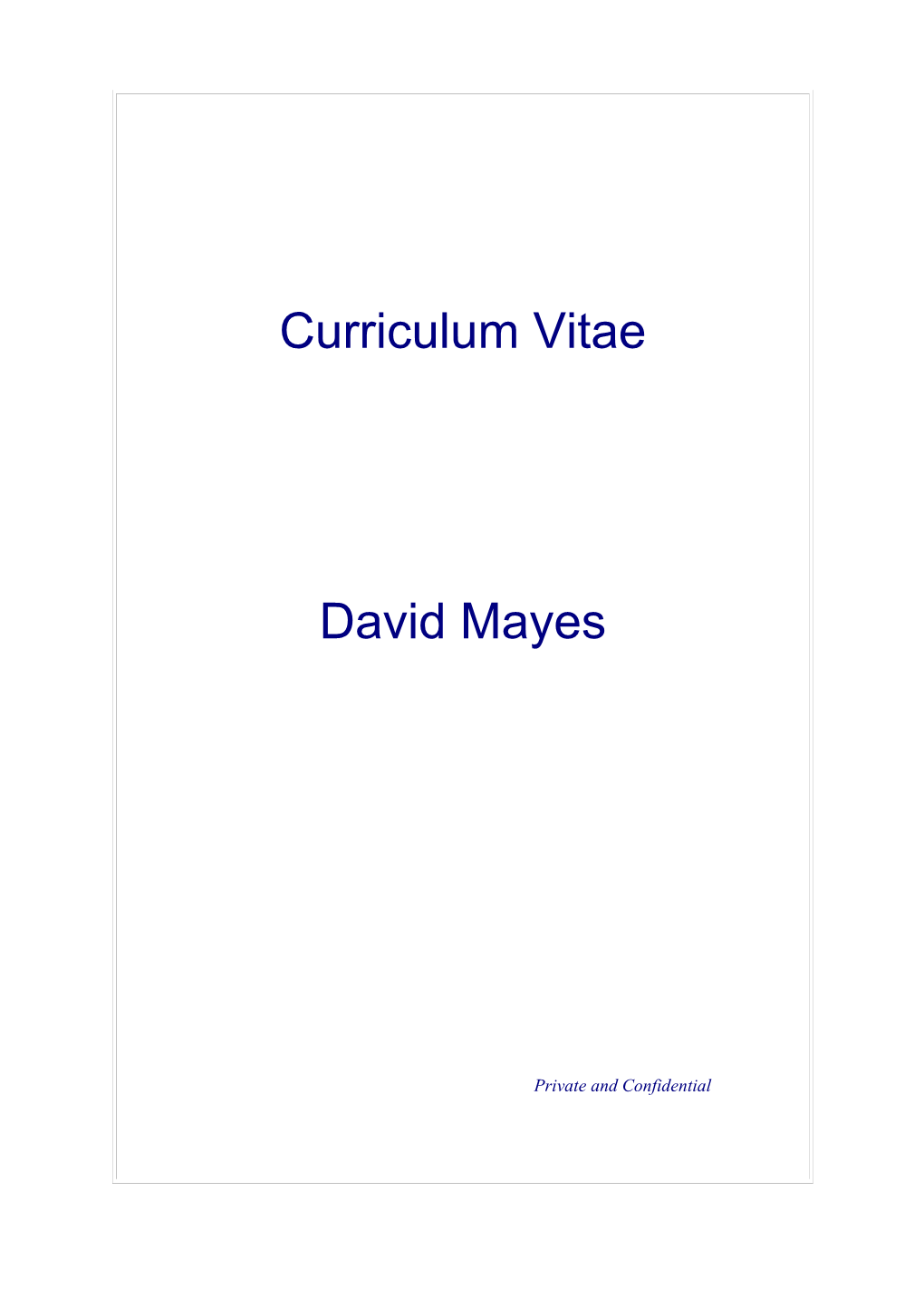 Curriculum Vitae s393