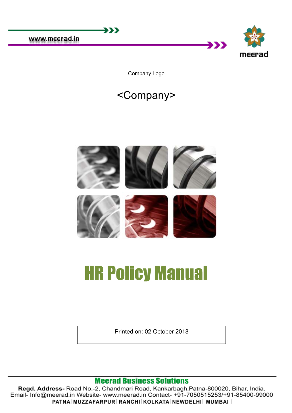 HR Policy Manual