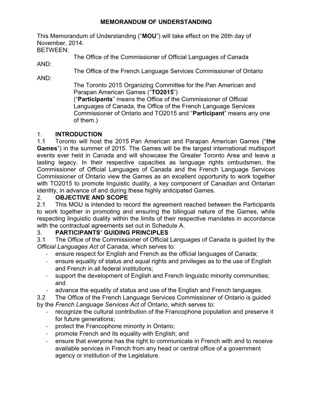 Memorandum of Understanding s34