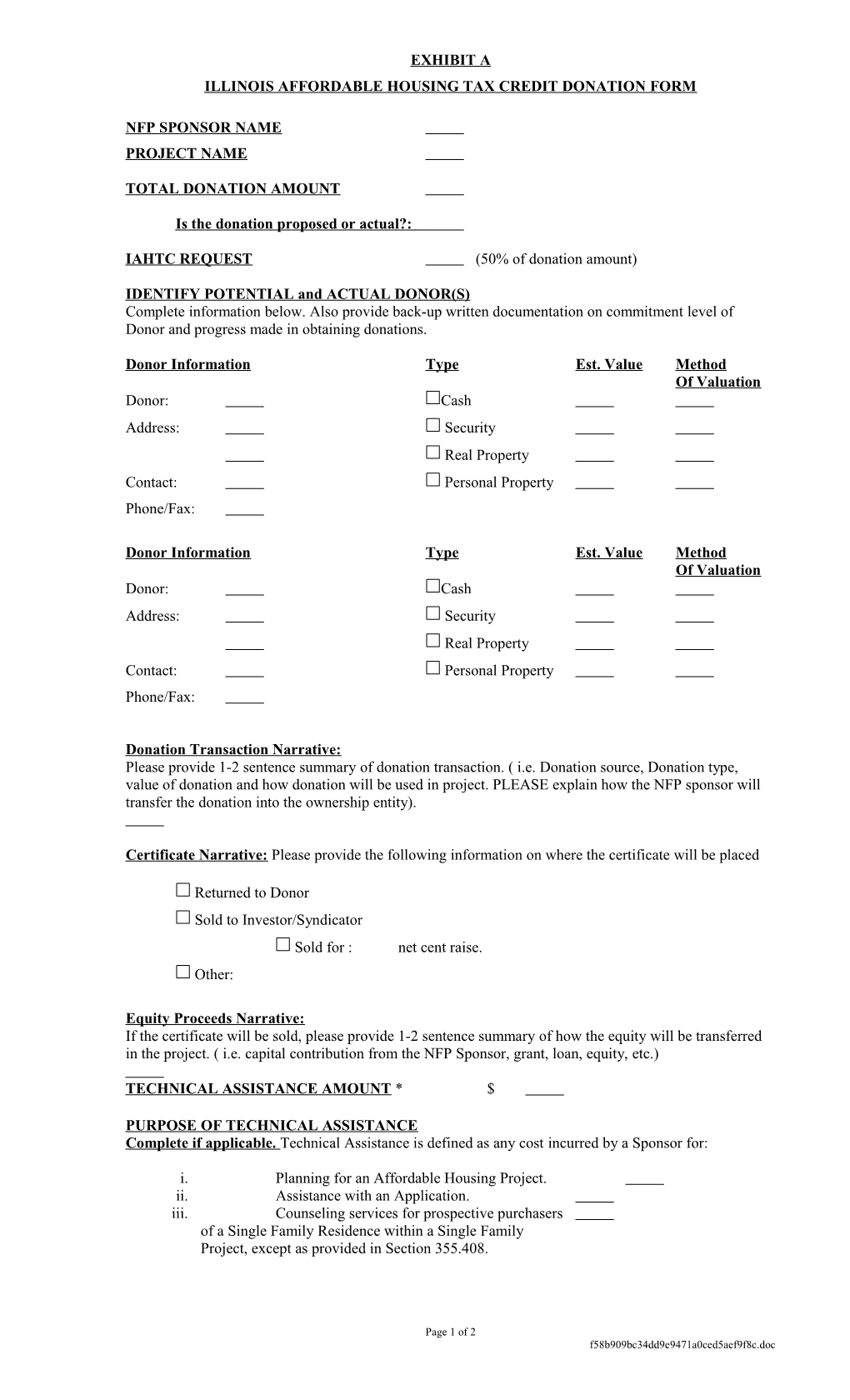 Illinois Affordable Housing Tax Credit Program