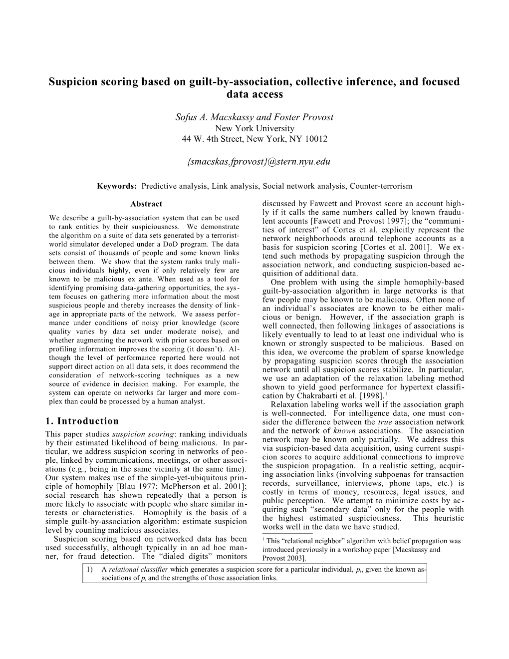 IA Proceedings Format