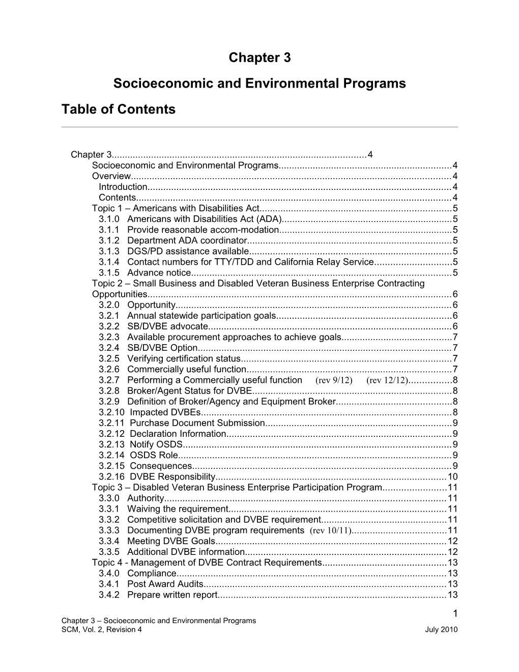 Socioeconomic and Environmental Programs s1