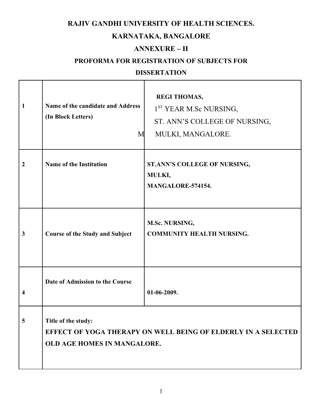 Rajiv Gandhi University of Health Sciences s127