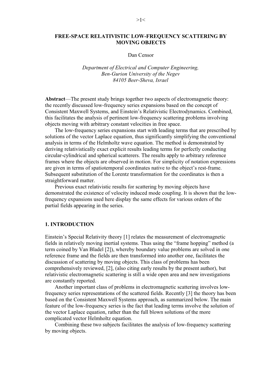 Broadband Differential-Operator Representations For