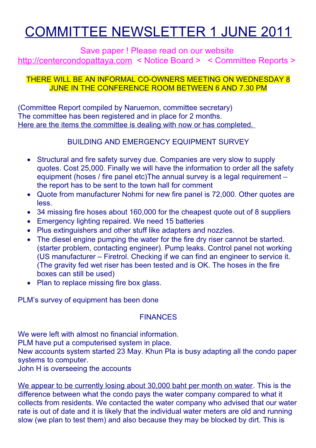 Save Paper ! Please Read on Our Website