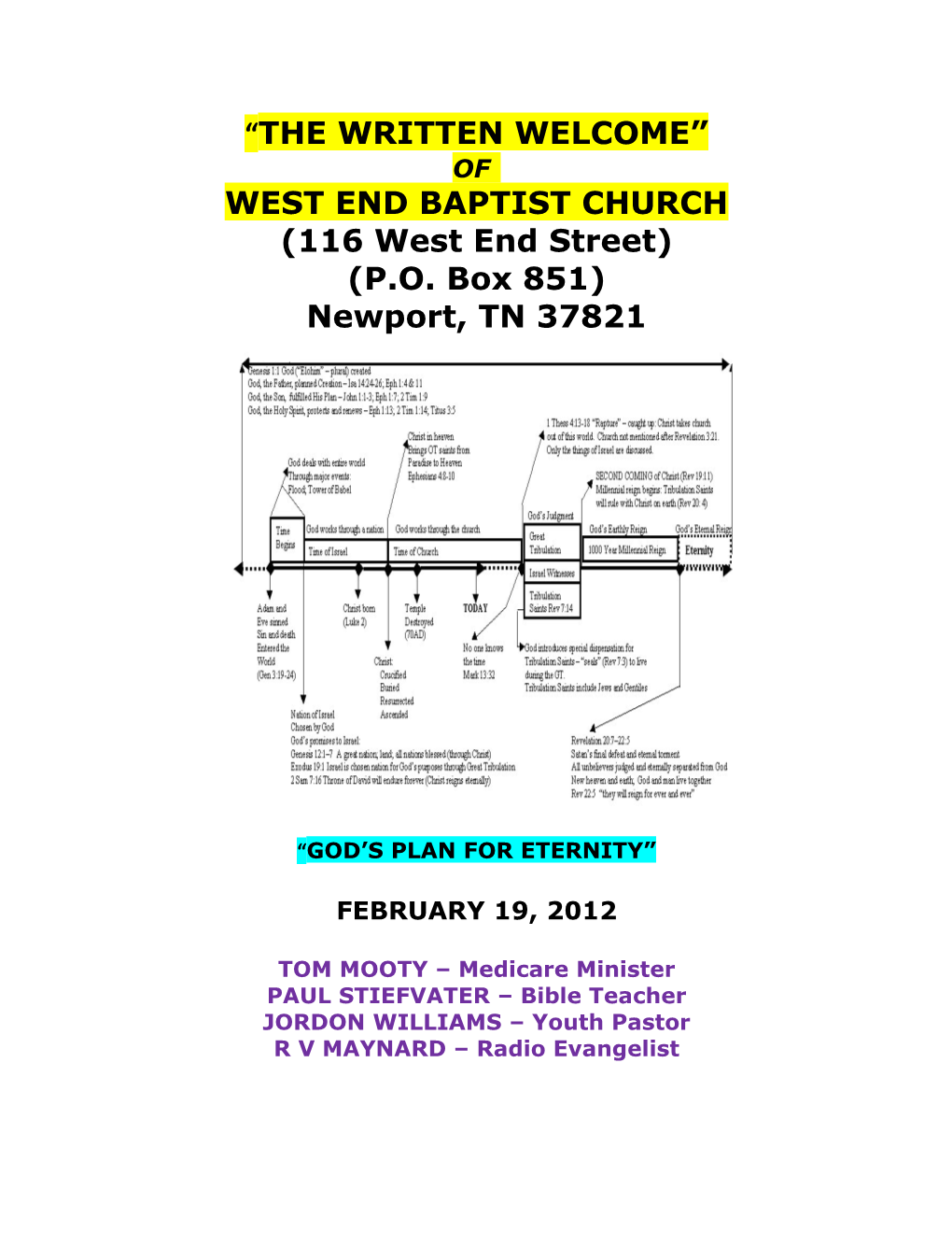 The West End Baptist Church
