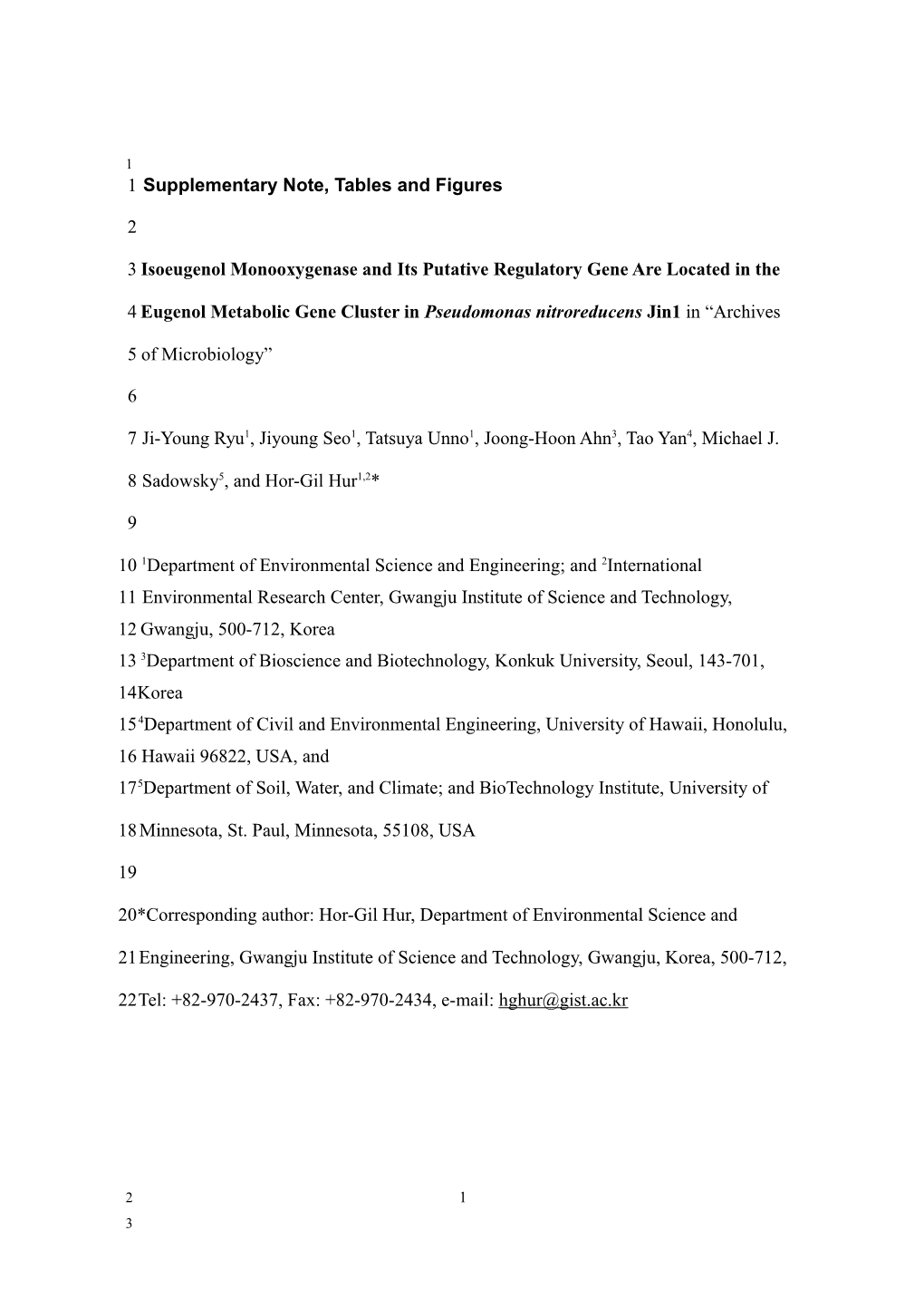 Research Proposal of Doctorial Dissertation