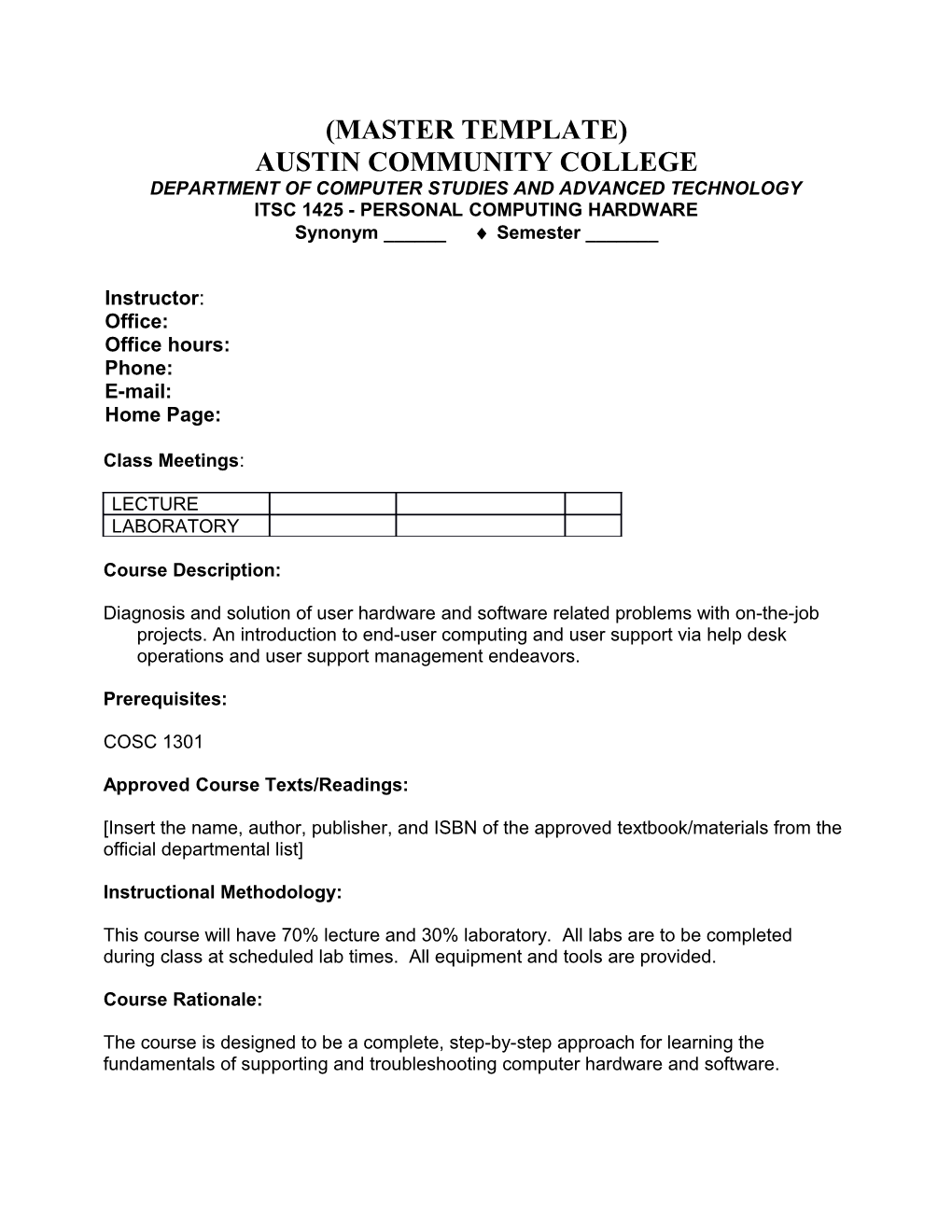 Austin Community College s3