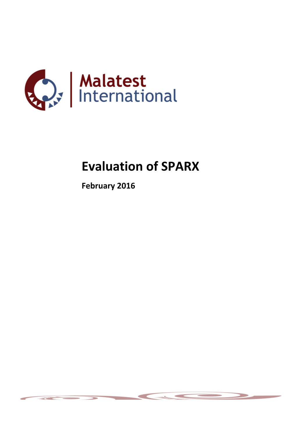Evaluation of SPARX