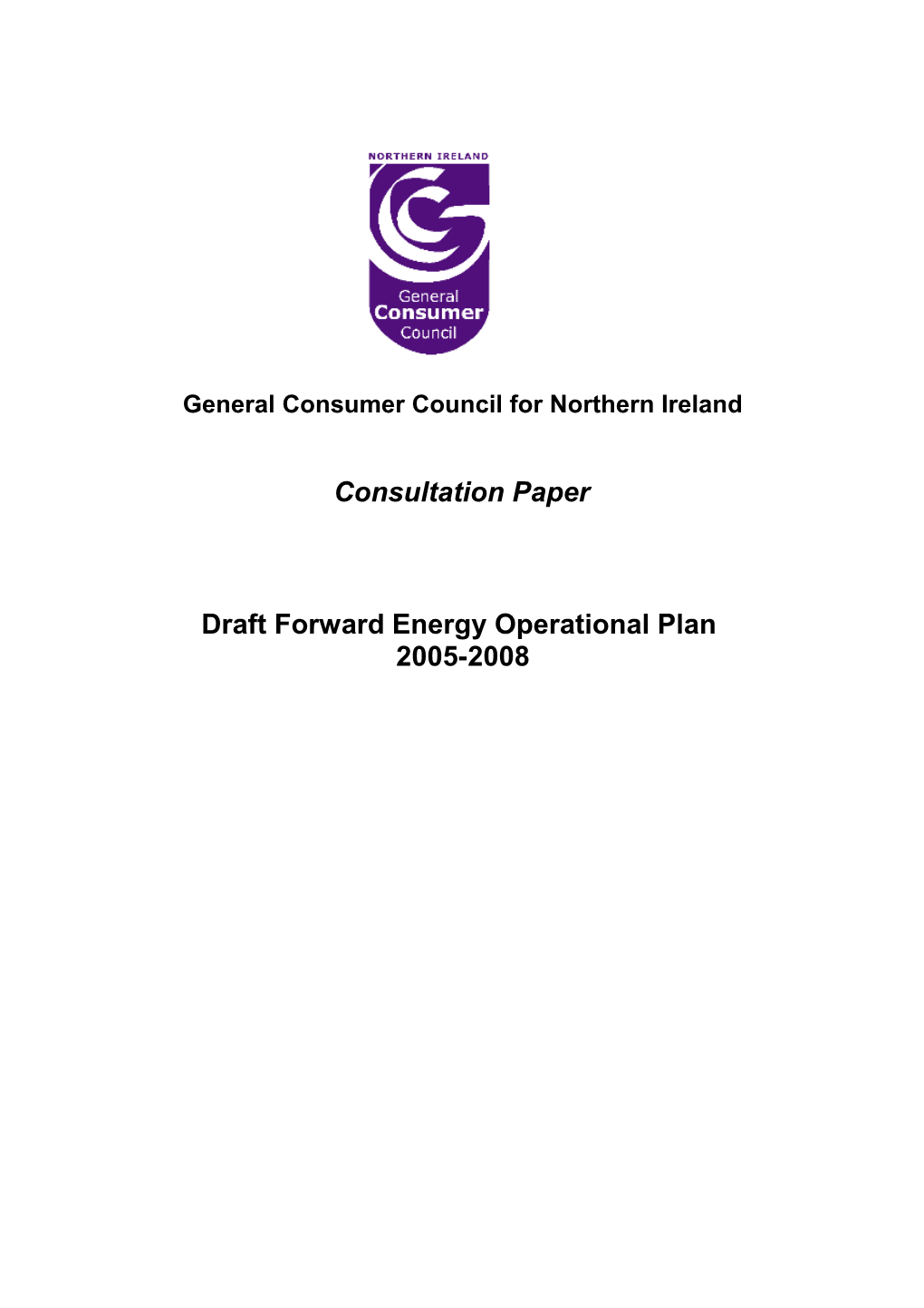 General Consumer Council for Northern Ireland