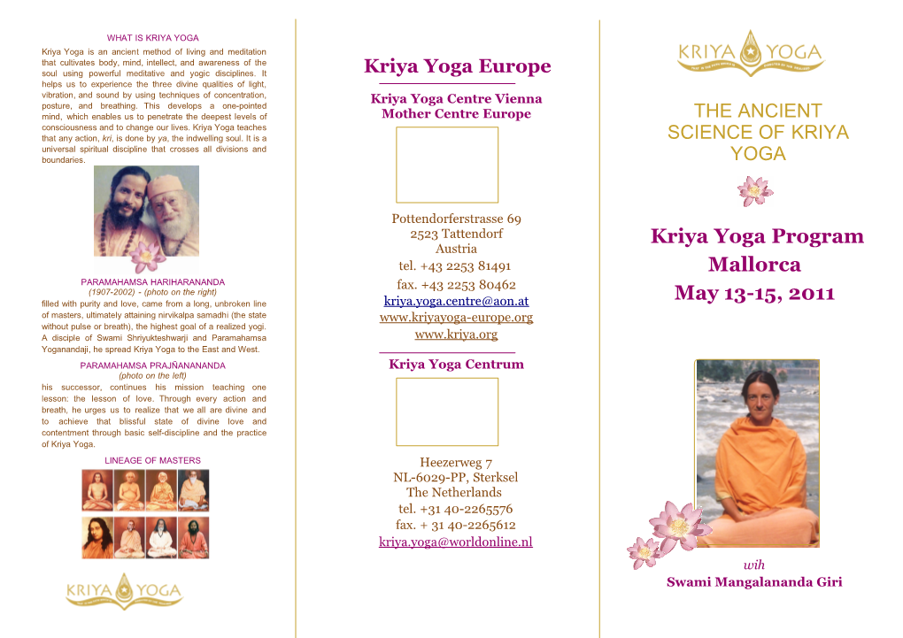 What Is Kriya Yoga