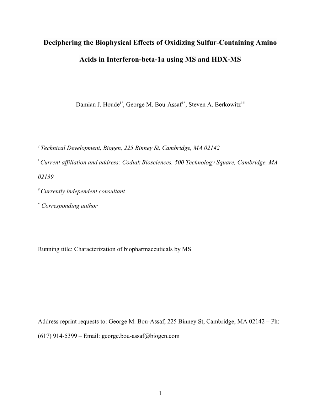 Spectral Characterization of IDEC 114 (Galiximab)