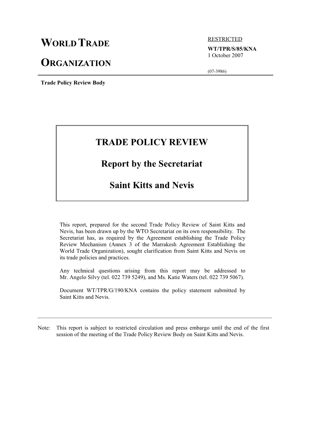 Trade Policy Review Body s7