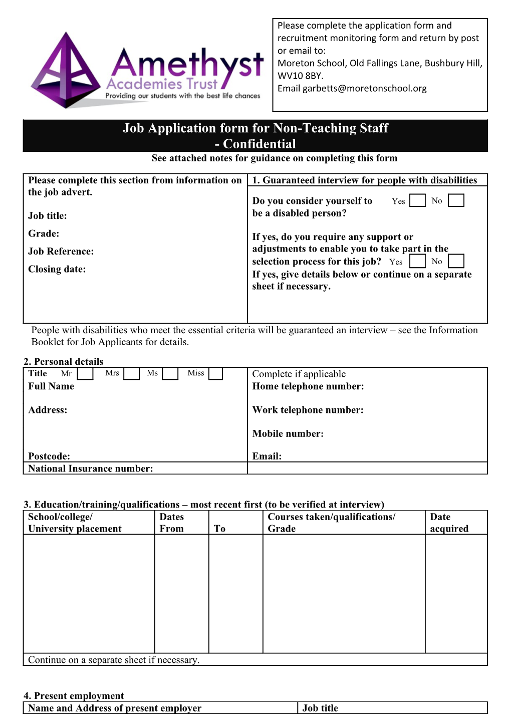 See Attached Notes for Guidance on Completing This Form