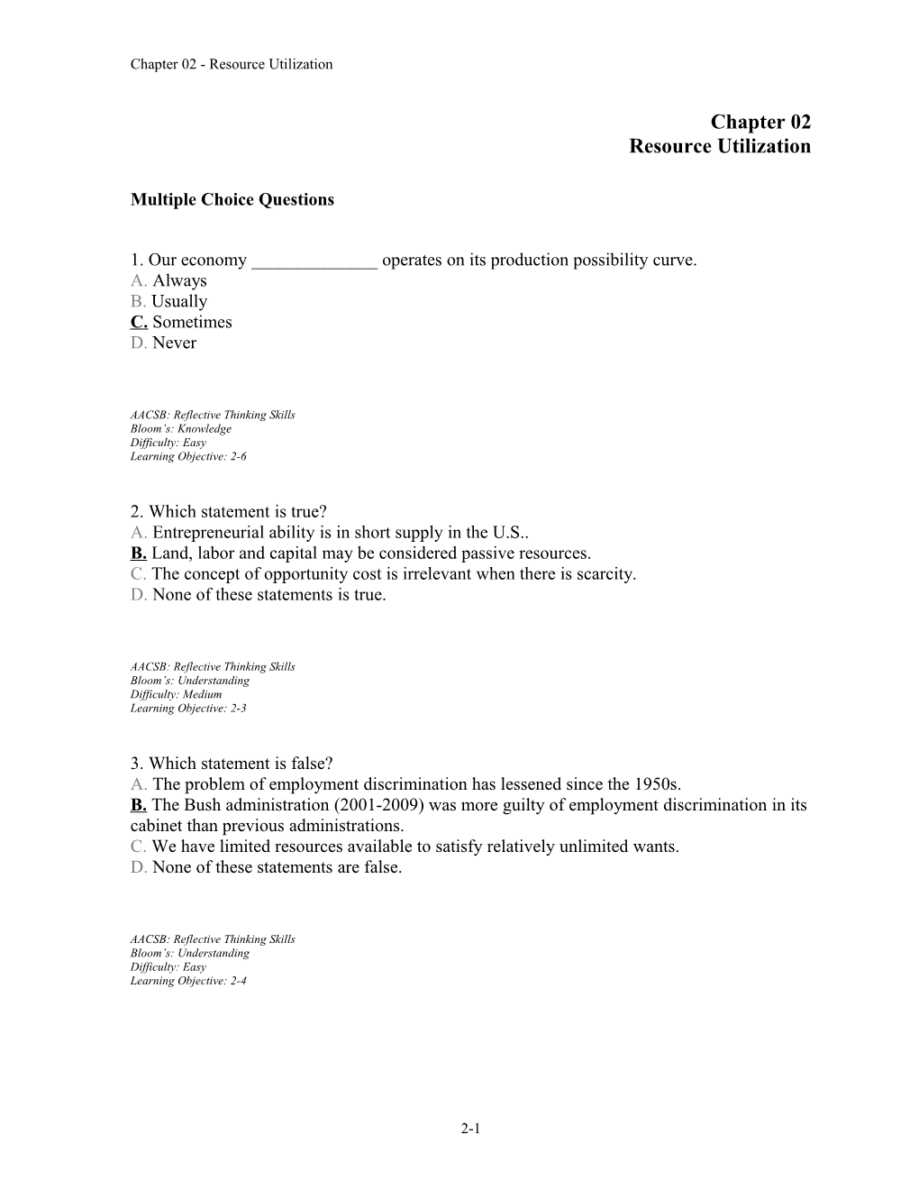 Chapter 02 Resource Utilization s1