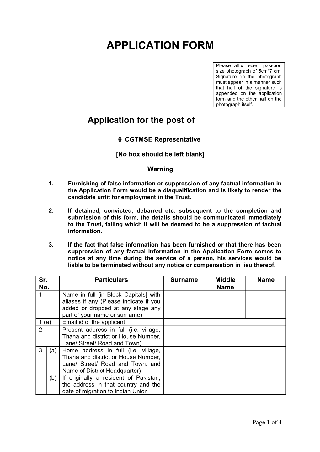 Application Form s32