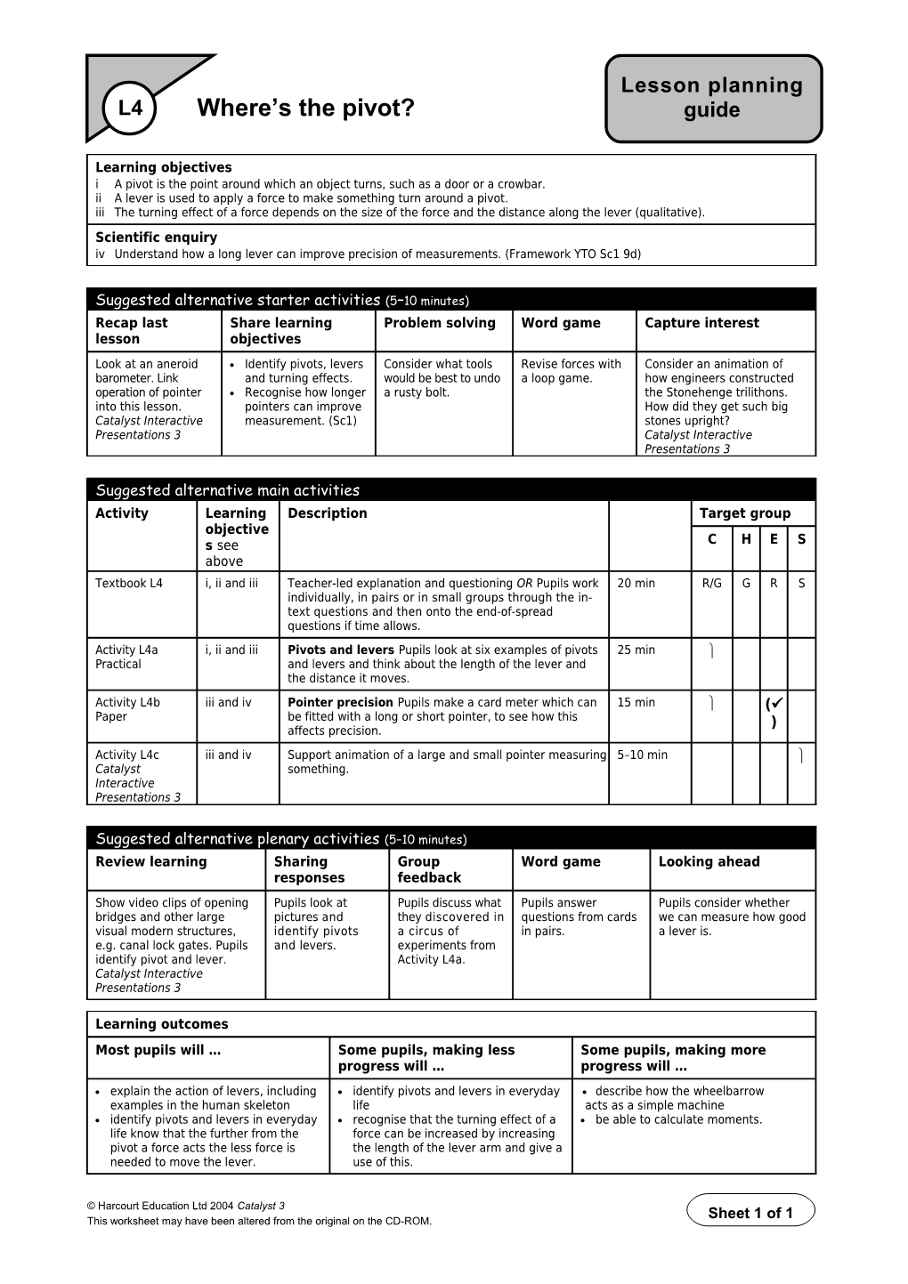 This Worksheet May Have Been Altered from the Original on the CD-ROM s3