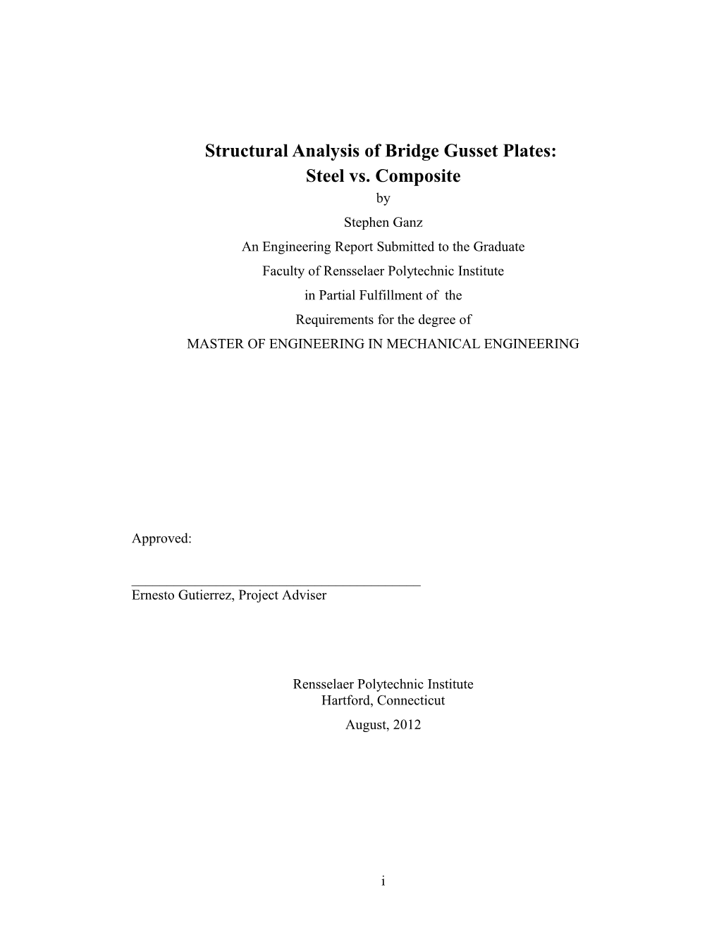 Structural Analysis of Bridge Gusset Plates