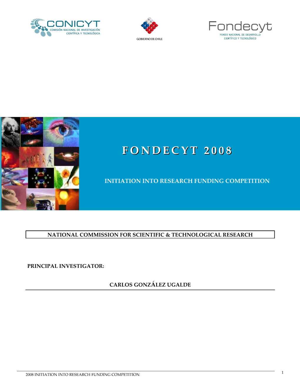 Concurso Nacional De Proyectos Fondecyt 1997