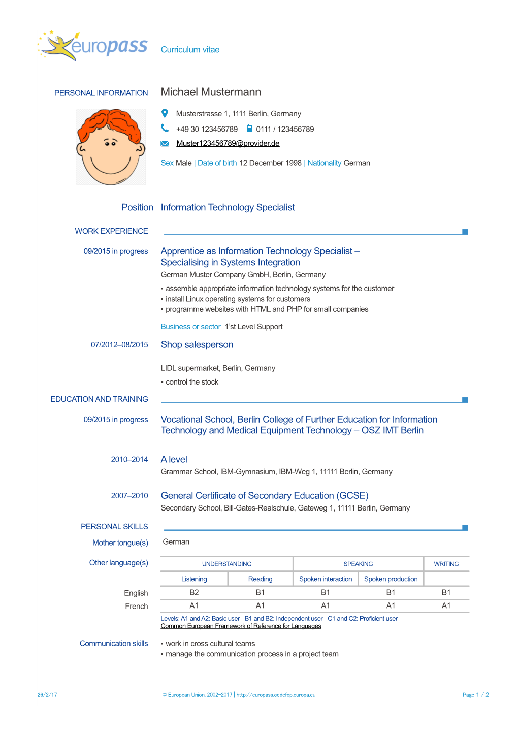 CV-Europass-20170226-Doese-EN