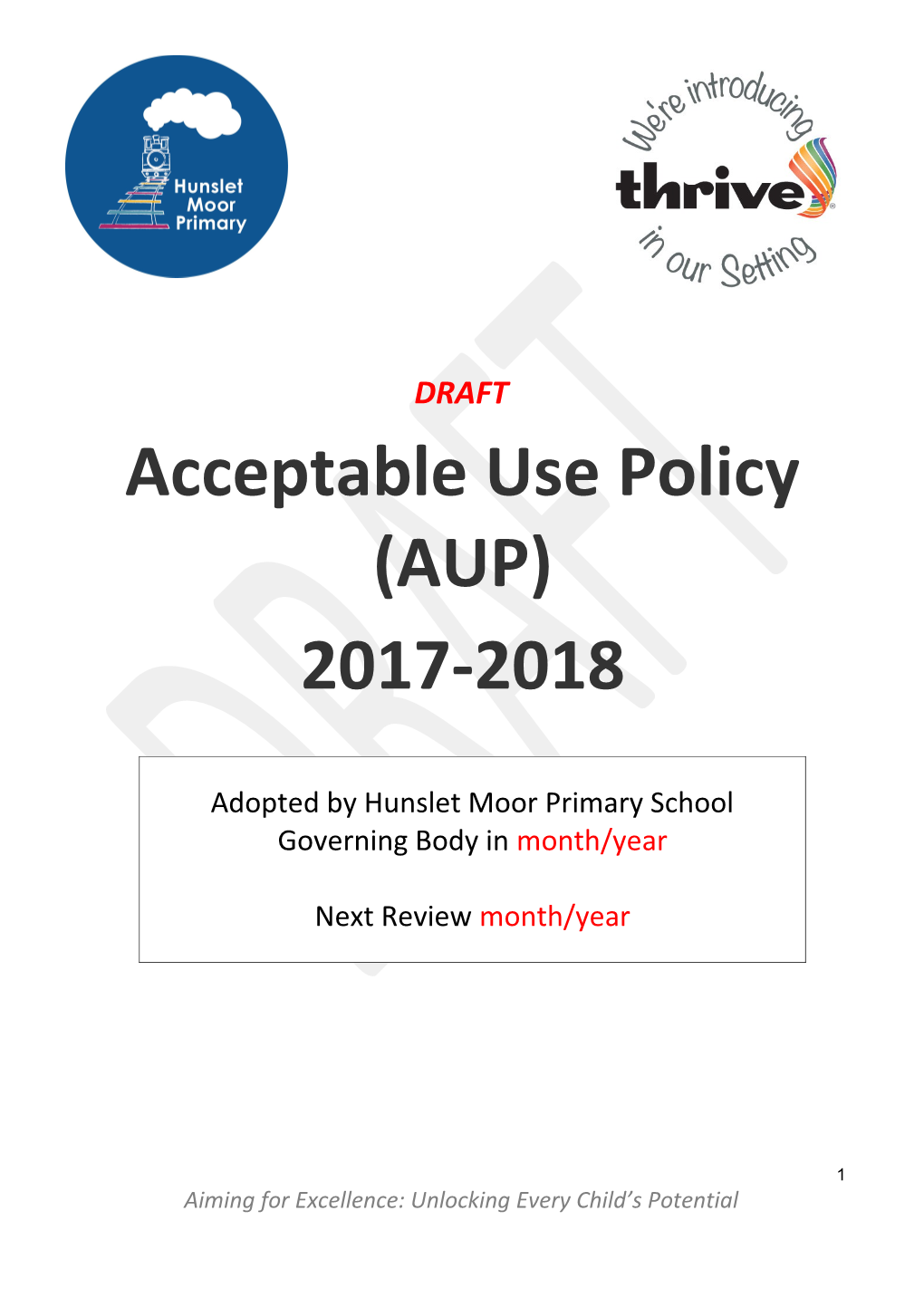 Acceptable Use Policy (AUP)