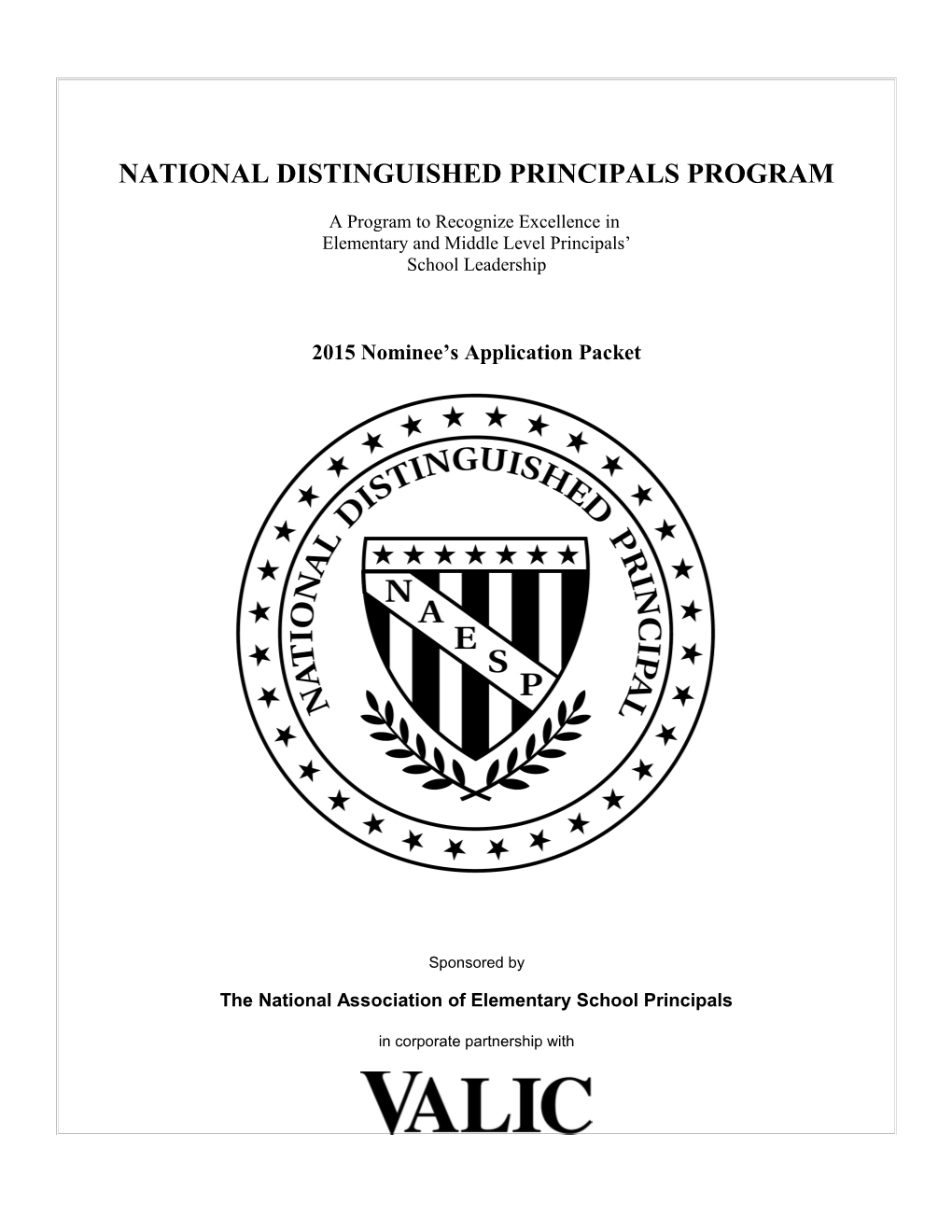 National Distinguished Principals Program s2