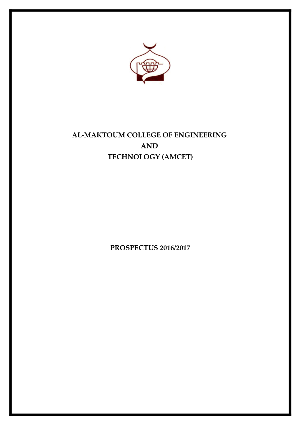 Al-Maktoum College of Engineering