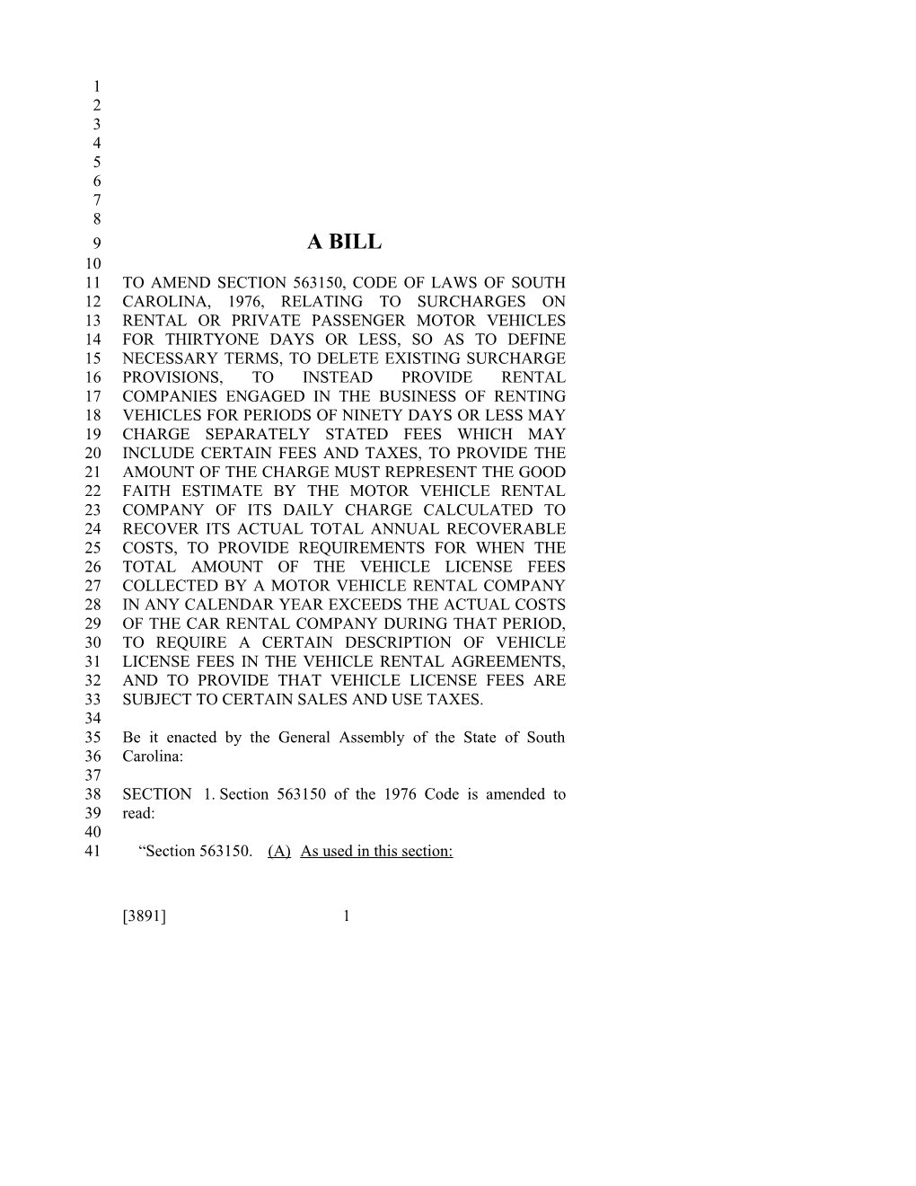 2015-2016 Bill 3891 Text of Previous Version (Mar. 24, 2015) - South Carolina Legislature Online