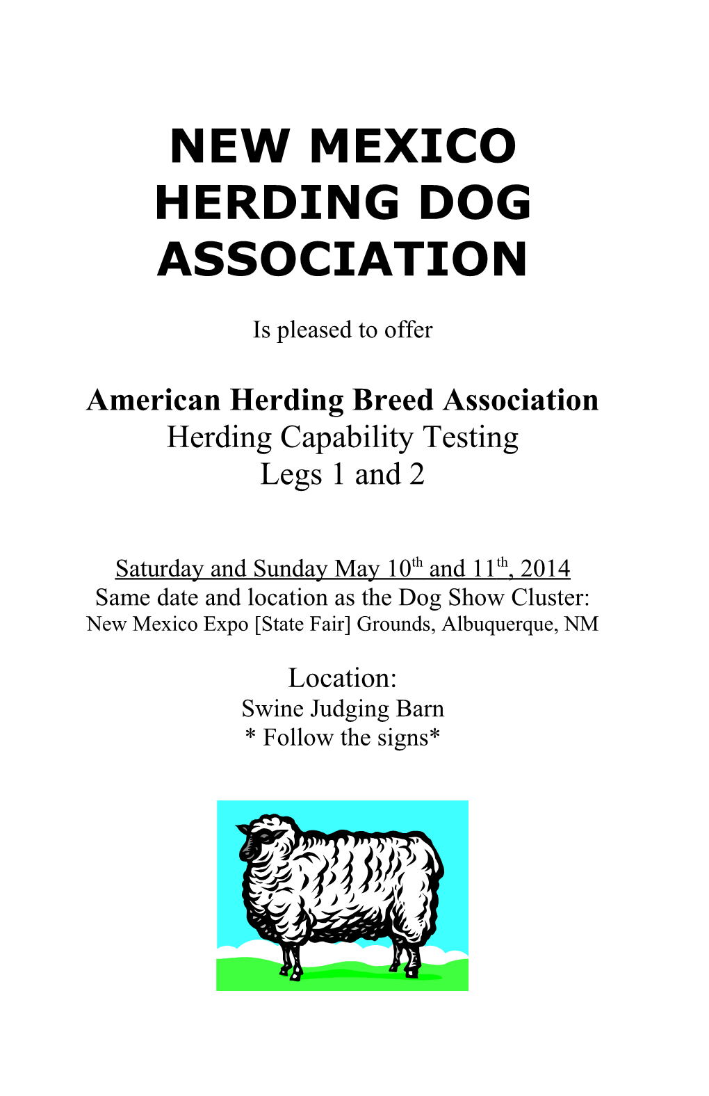 New Mexico Herding Dog Association