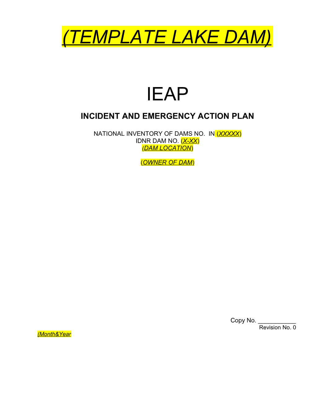 Emergency Action Plan s1
