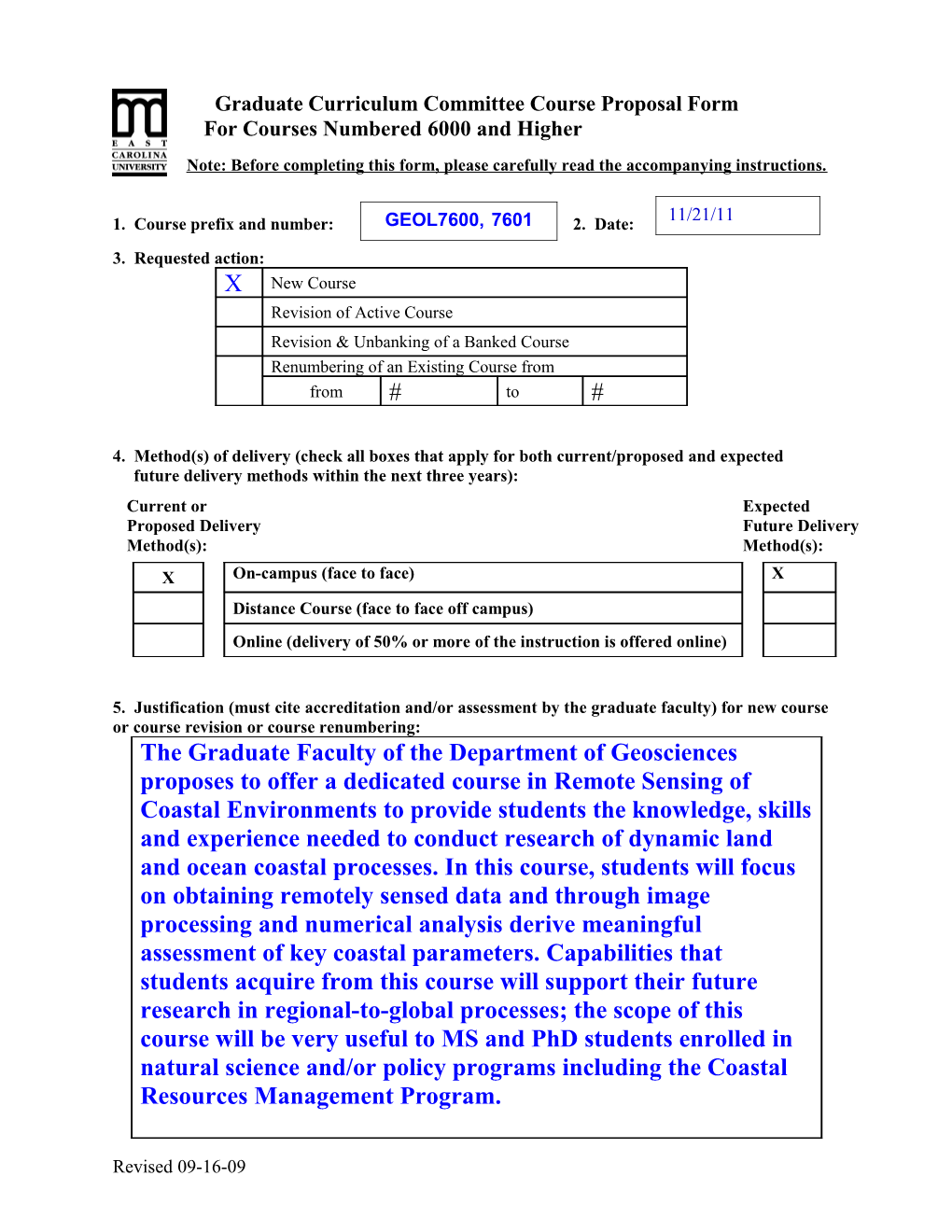 For Courses Numbered 6000 and Higher s1