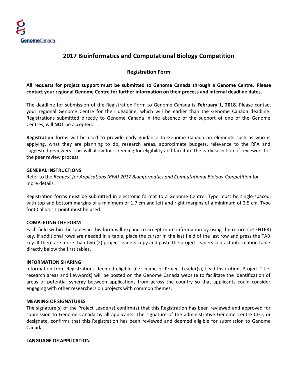 2017 Bioinformatics and Computational Biology Competition