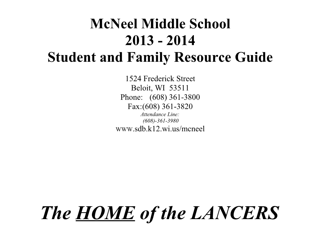 Mcneel Middle School