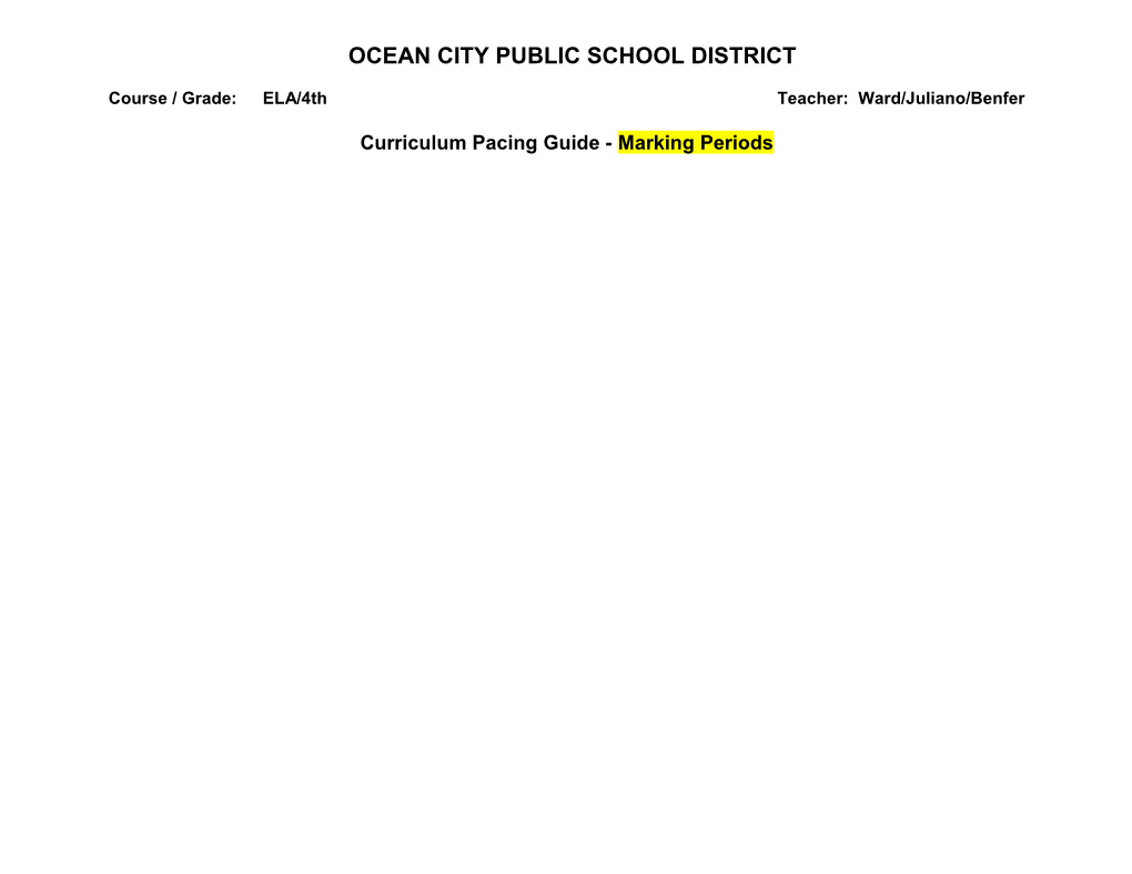 Ocean City Public School District