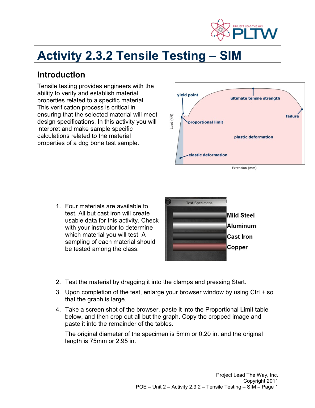 Activity 2.3.2 - Tensile Testing Template - SSA s1