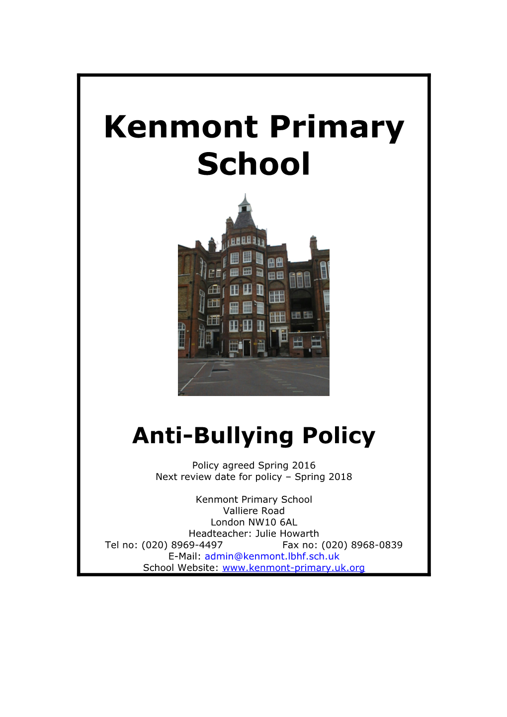 Kenmont Primary School