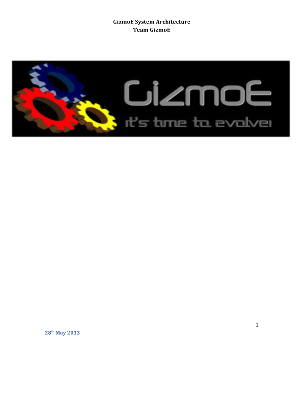 Gizmoe System Architecture