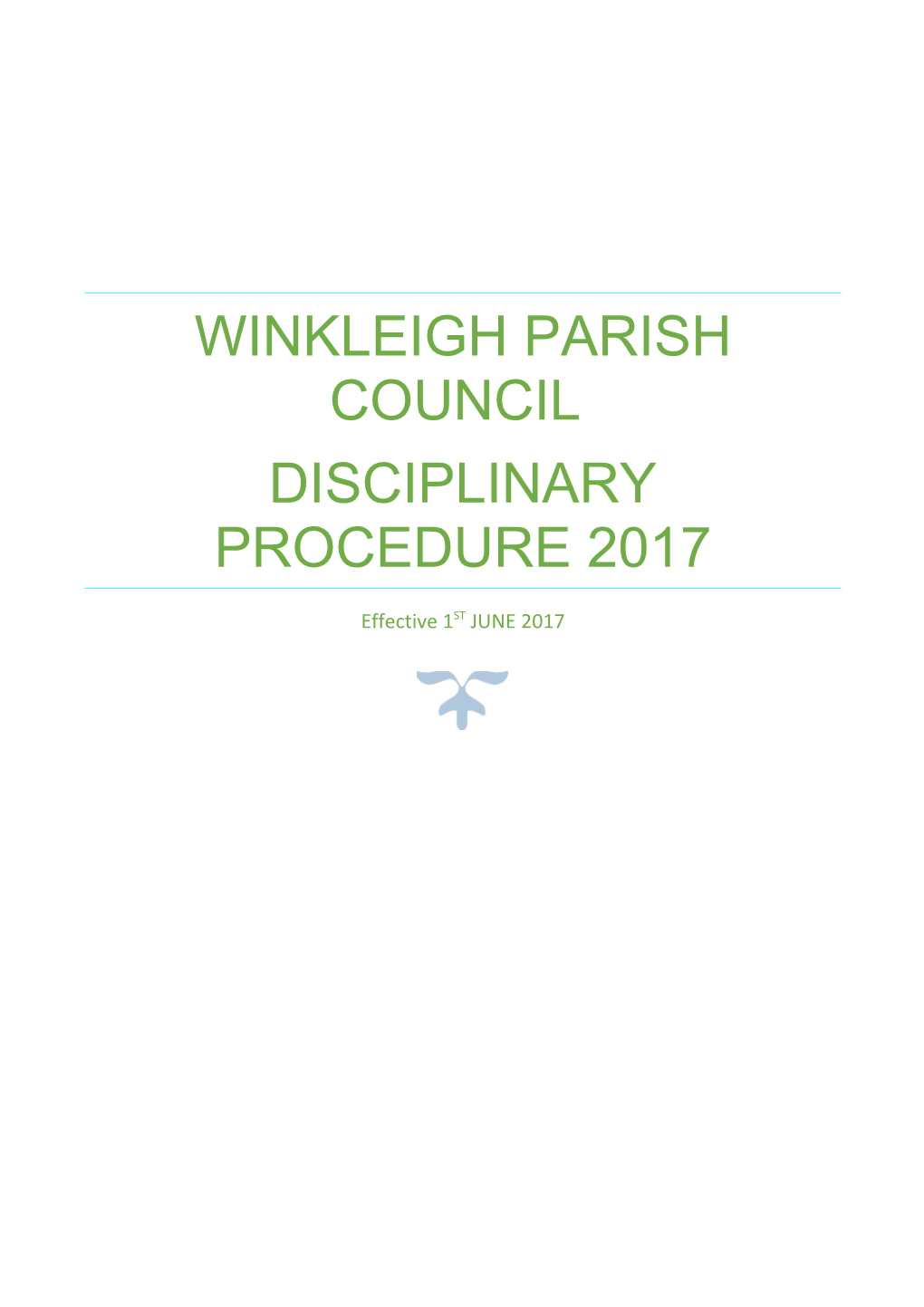 Winkleigh Parish Council Cemetery T&Cs 2016