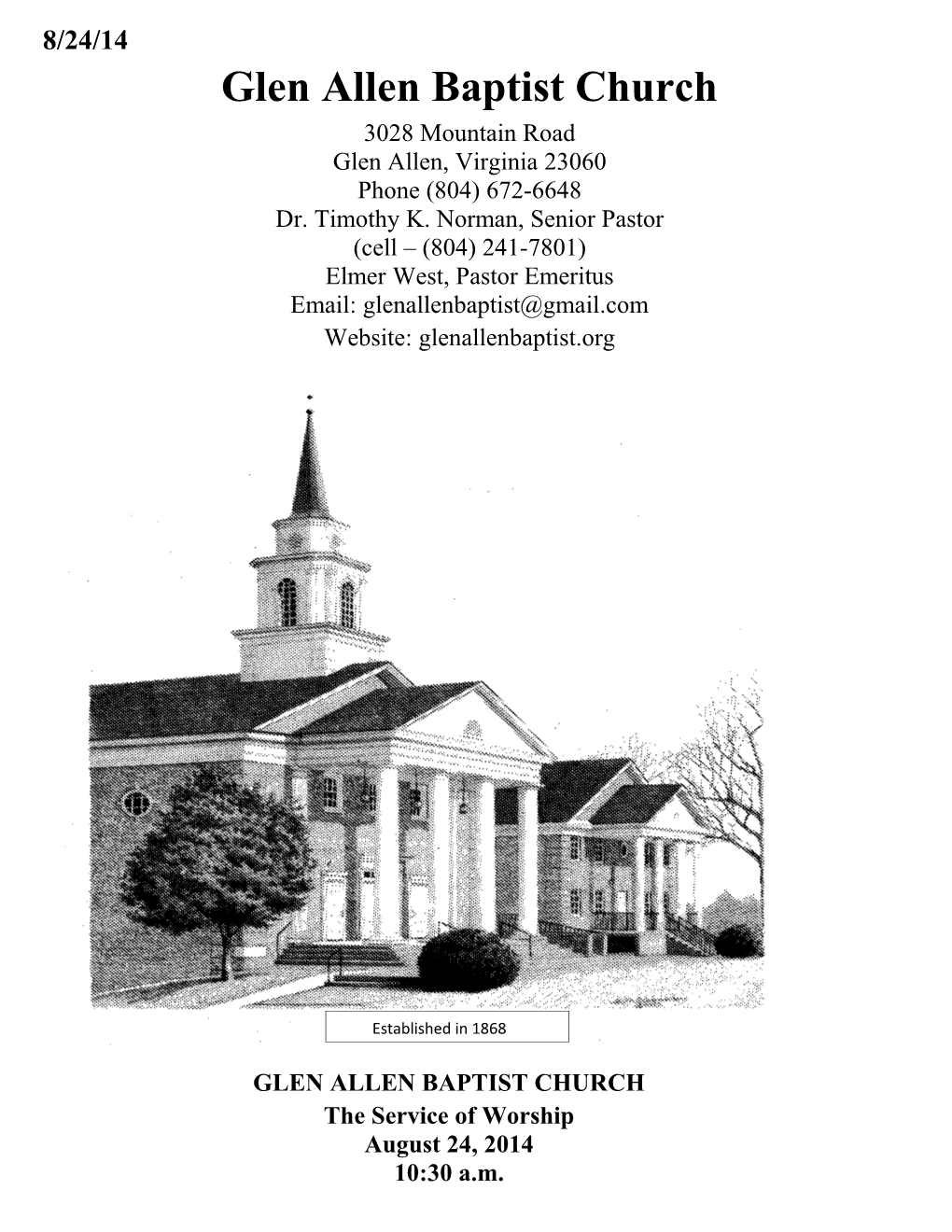 Glen Allen Baptist Church