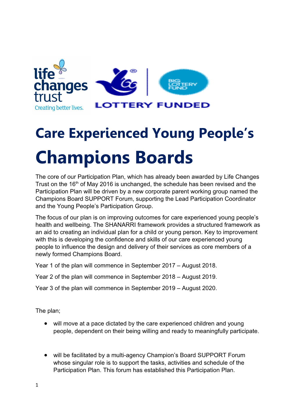 Care Experienced Young People S