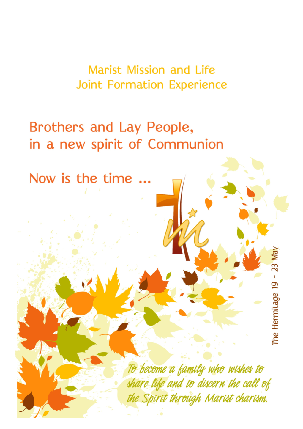 Brothers and Lay People, in a New Spirit of Communion
