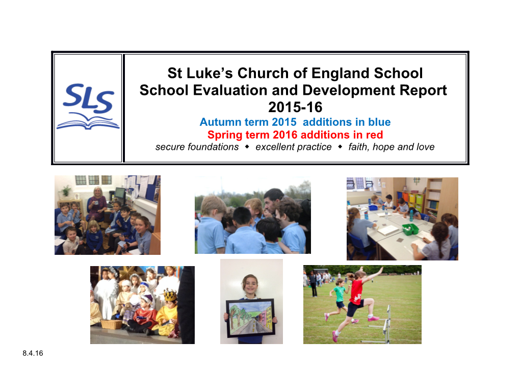 St Luke S Church of England School