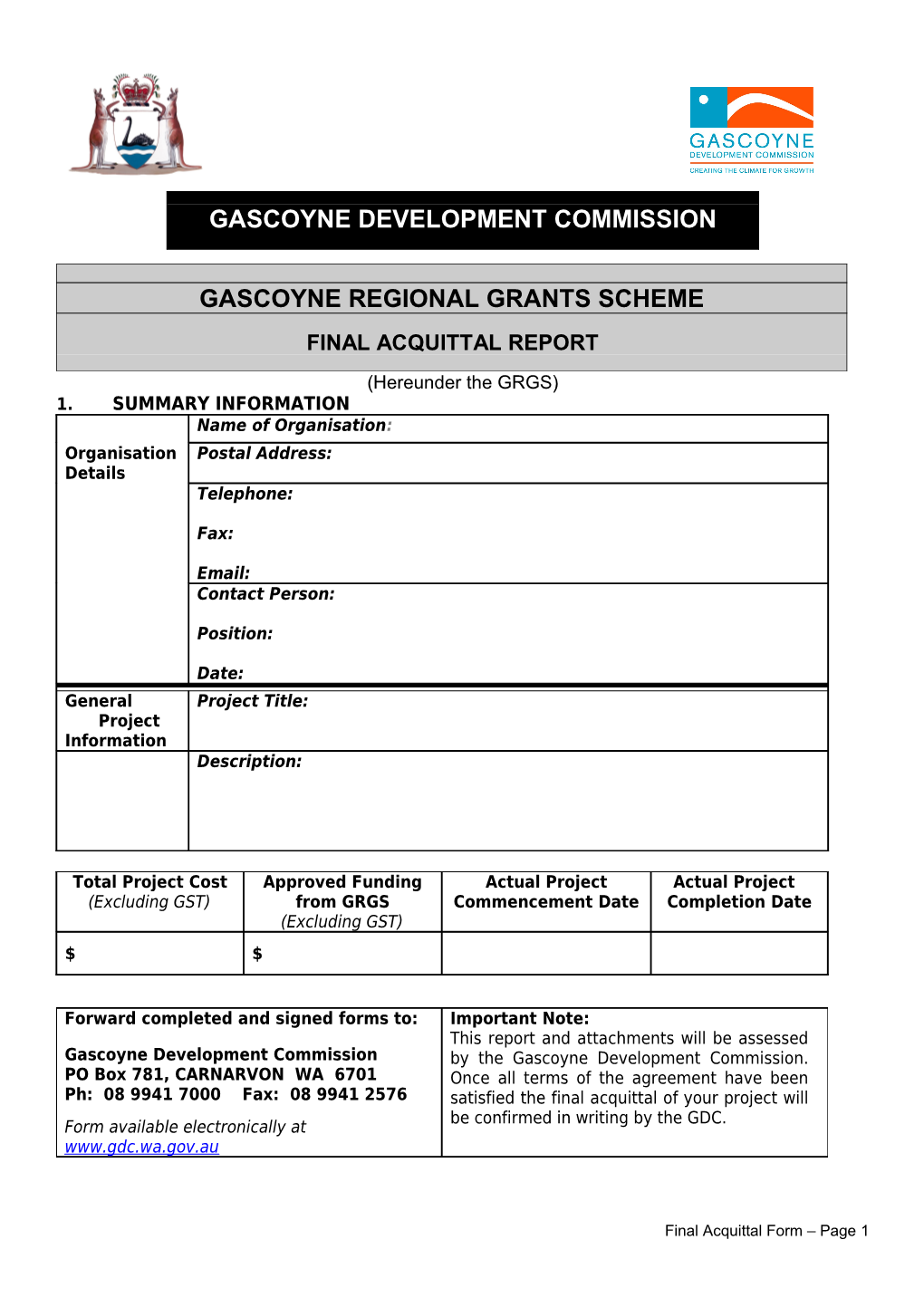 Gascoyne Development Commission