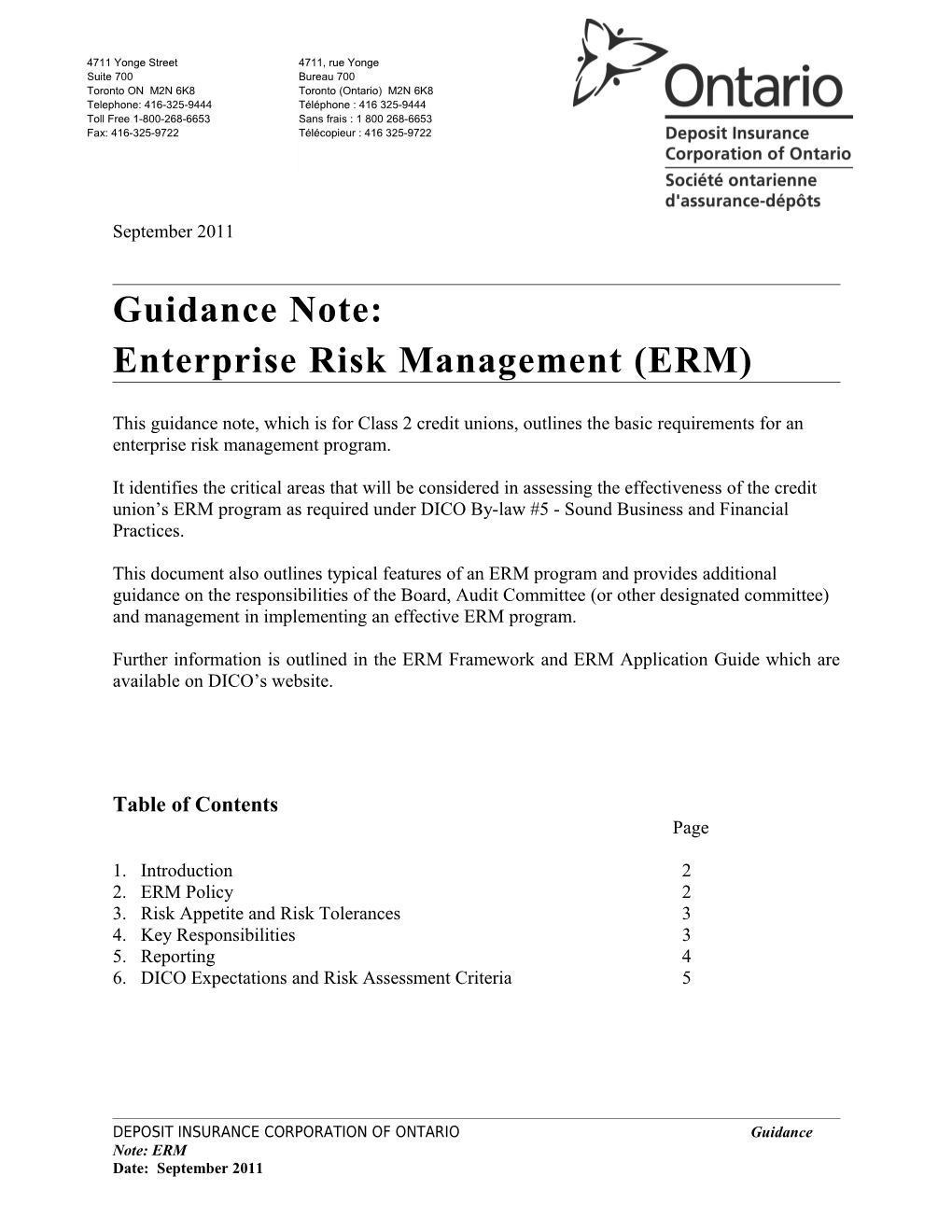Guidance Note: Structural (Interest Rate) Risk Measurement and Management