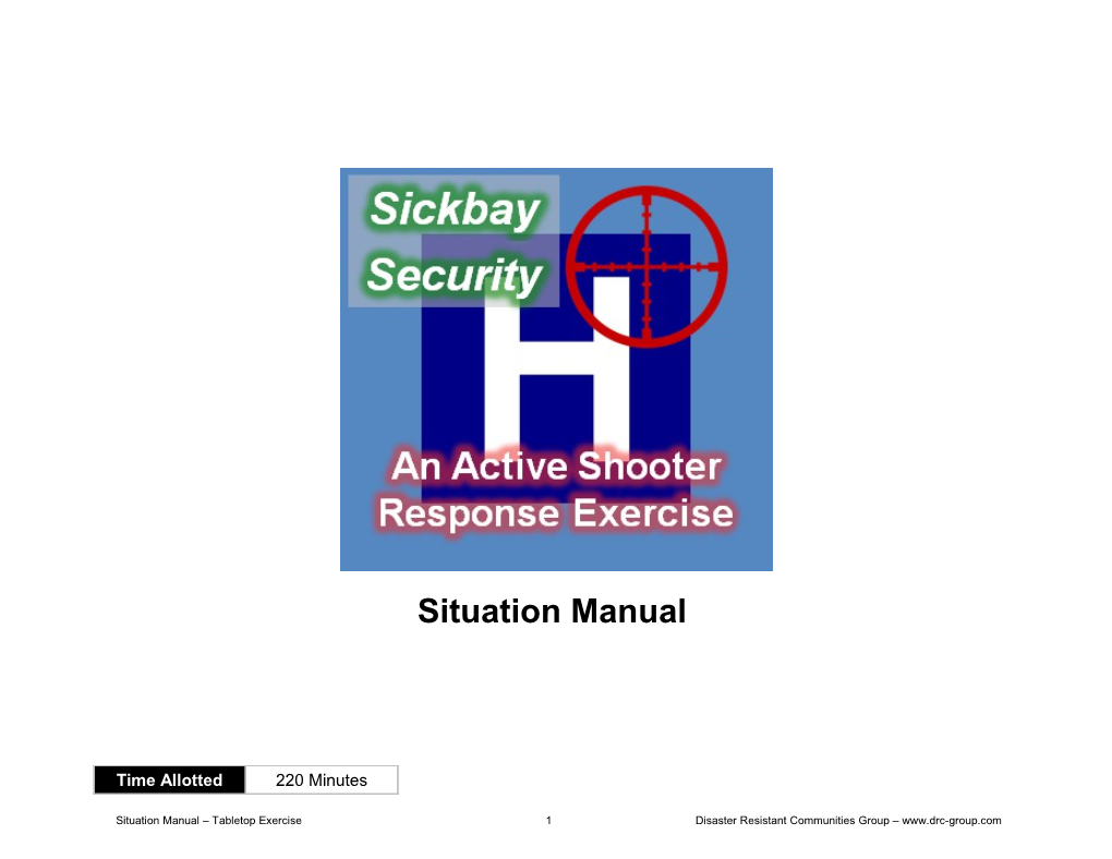 Sickbay Security Exercise Play