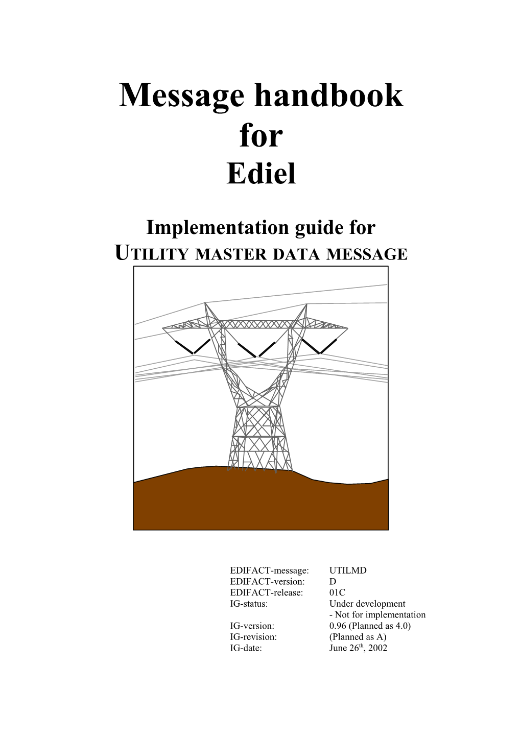 Implementation Guide for Utility Master Data Message 17