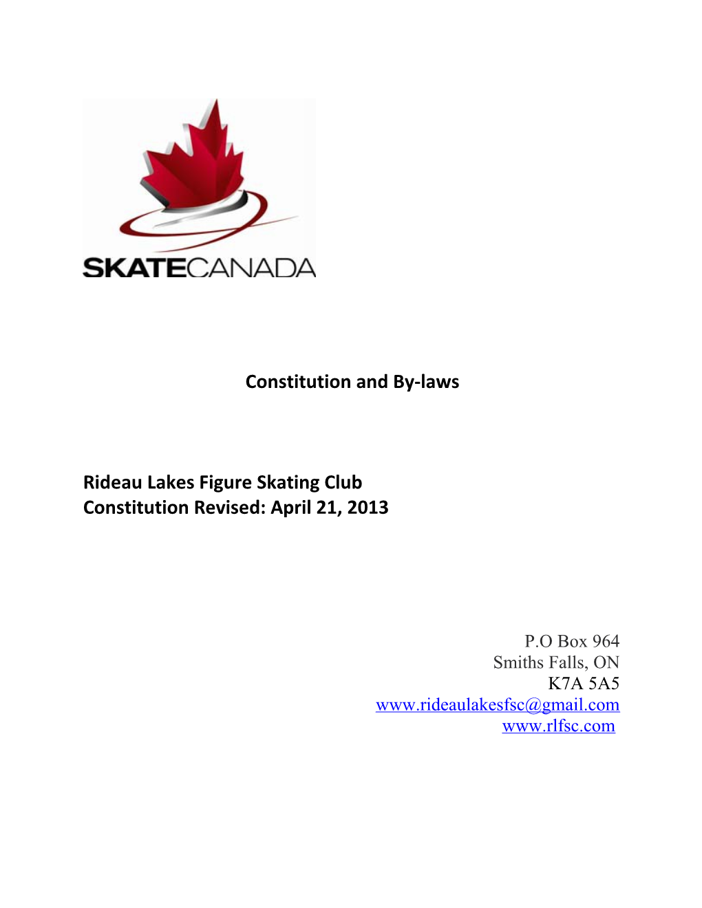 Rideau Lakes Figure Skating Club