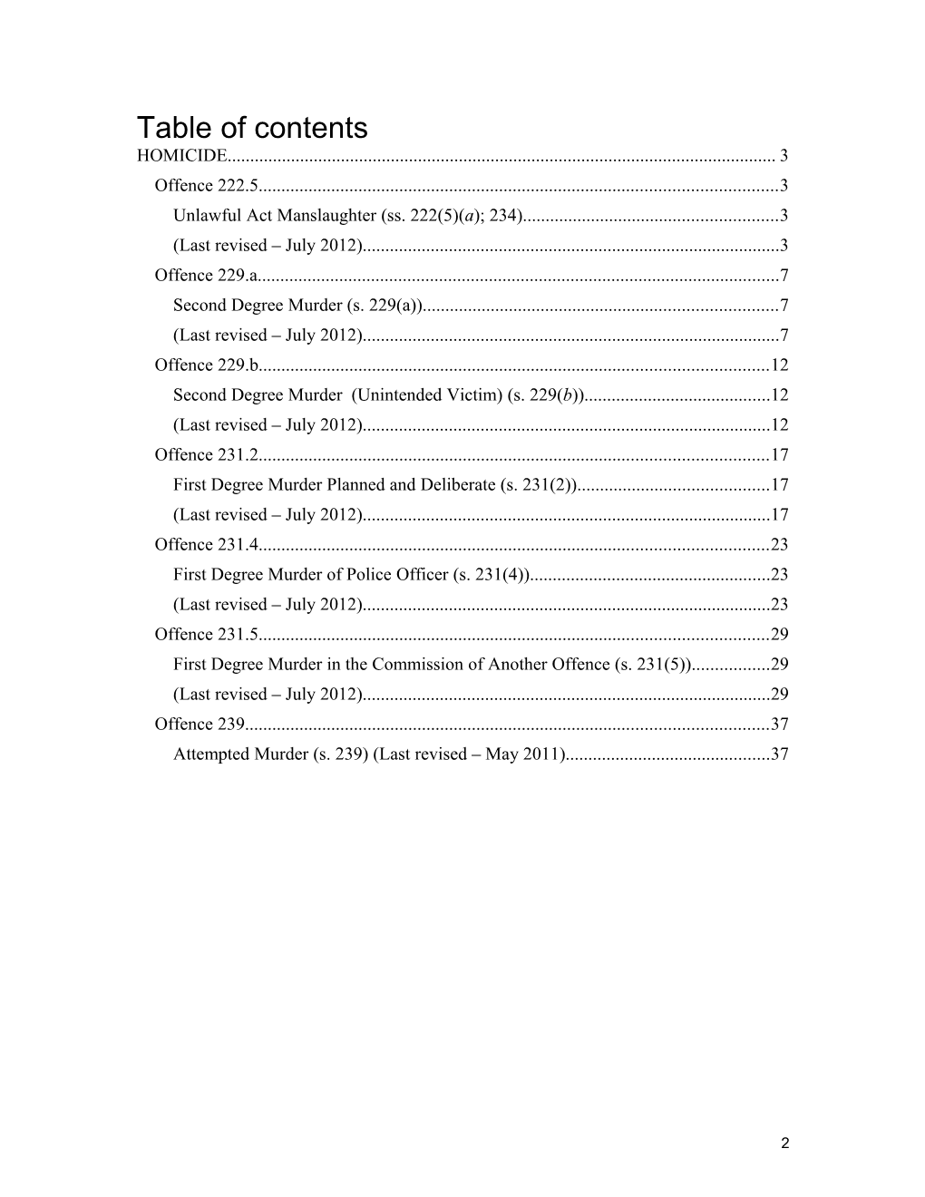Table of Contents s345