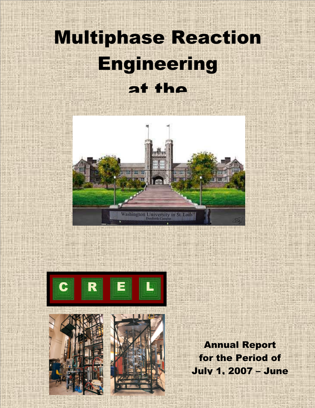 Crel Annual Report 2007/2008